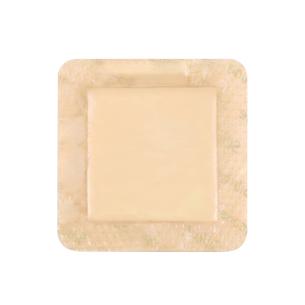 17.5x17.5cm Silicone Bordered Foam Dressing