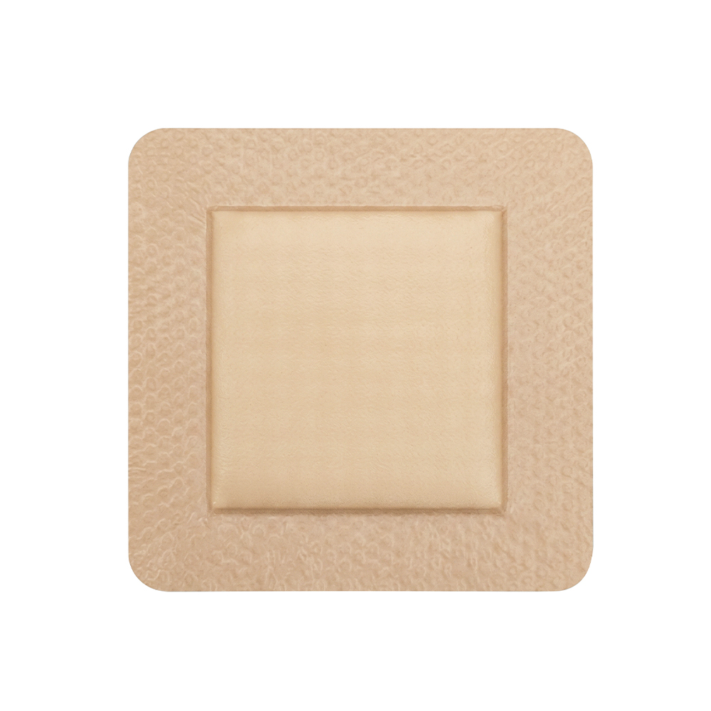 5x5cm Silicone Bordered Foam Dressing