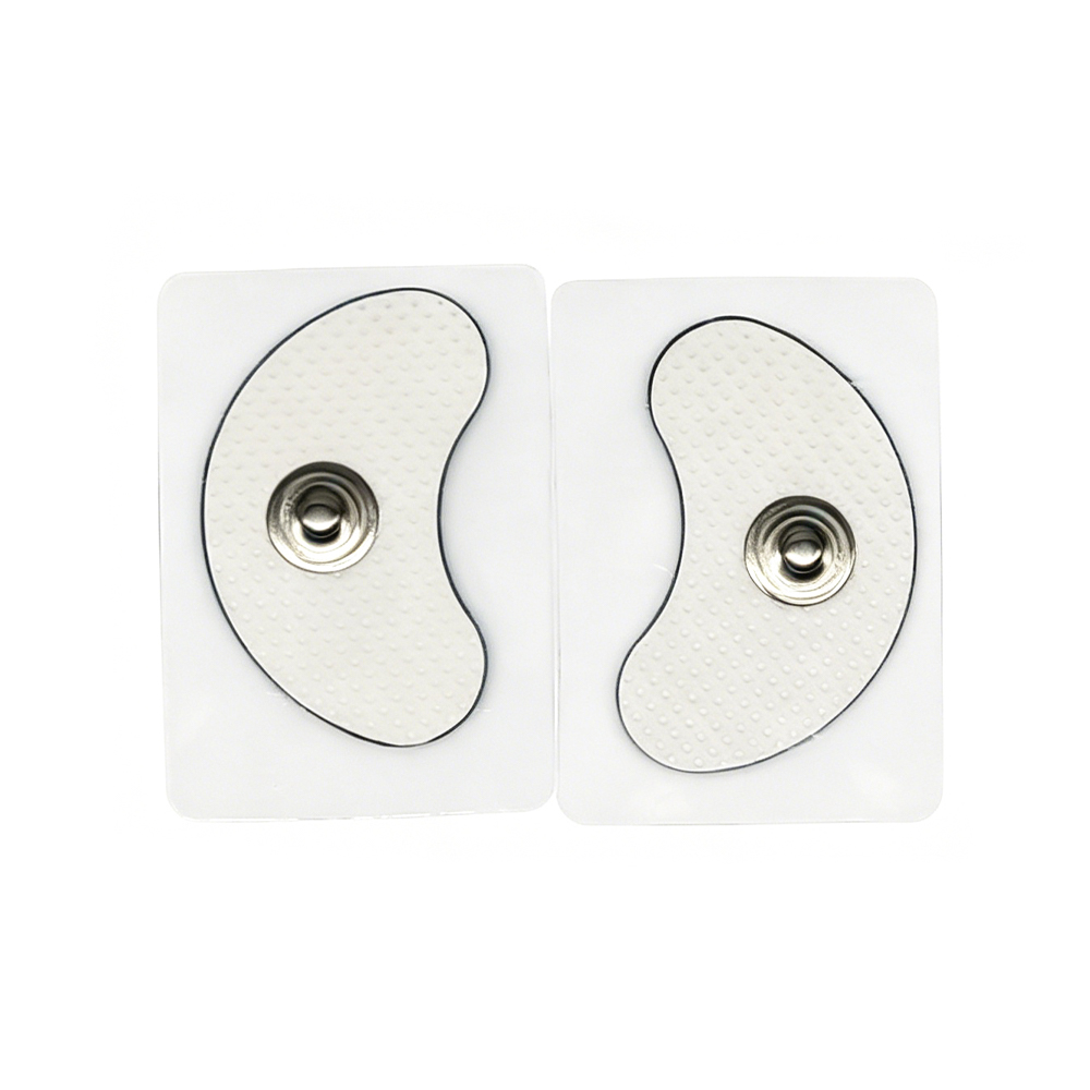 Crescent-Shaped TENS/EMS Electrode Pads