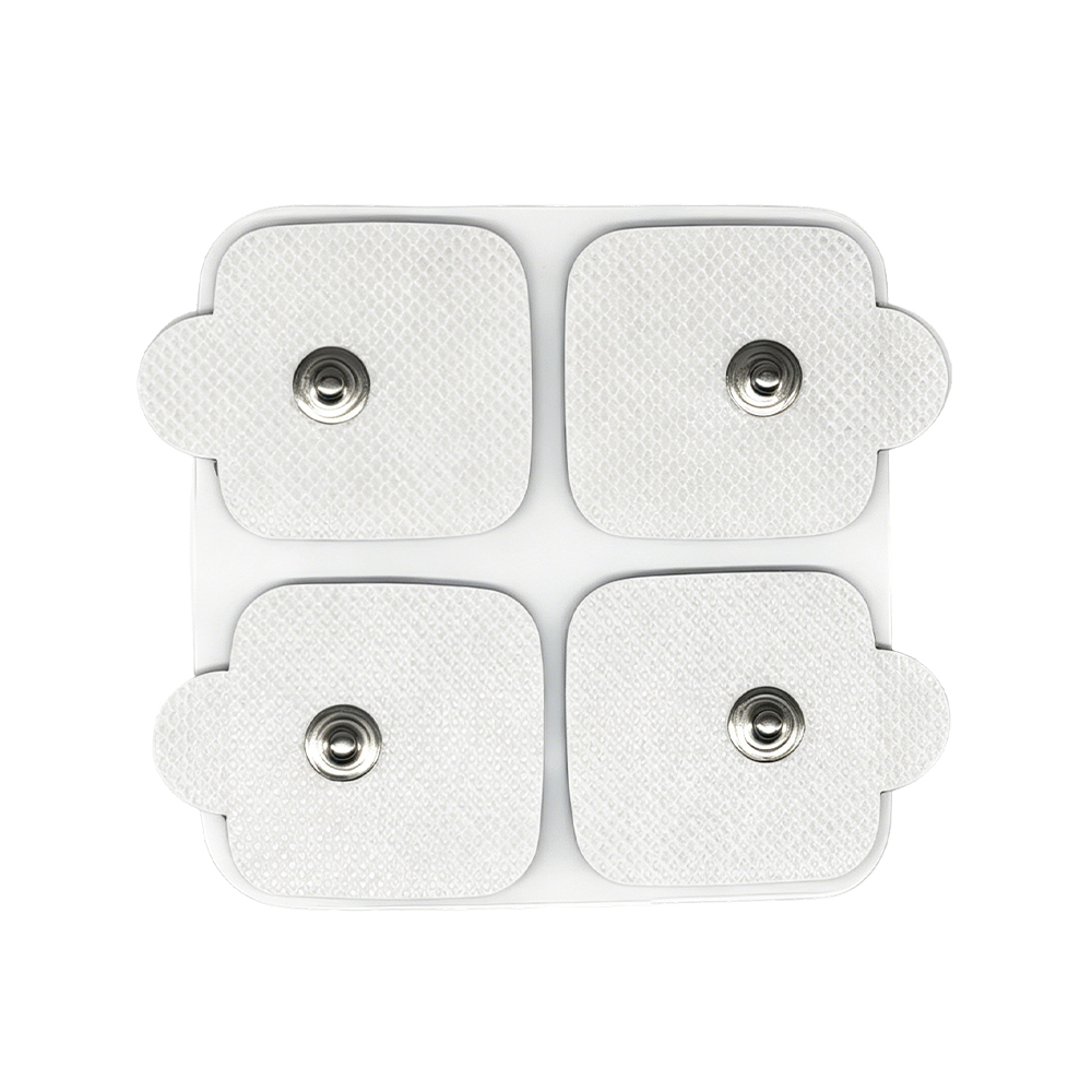 Square TENS/EMS Electrode Pads with Pull Tabs