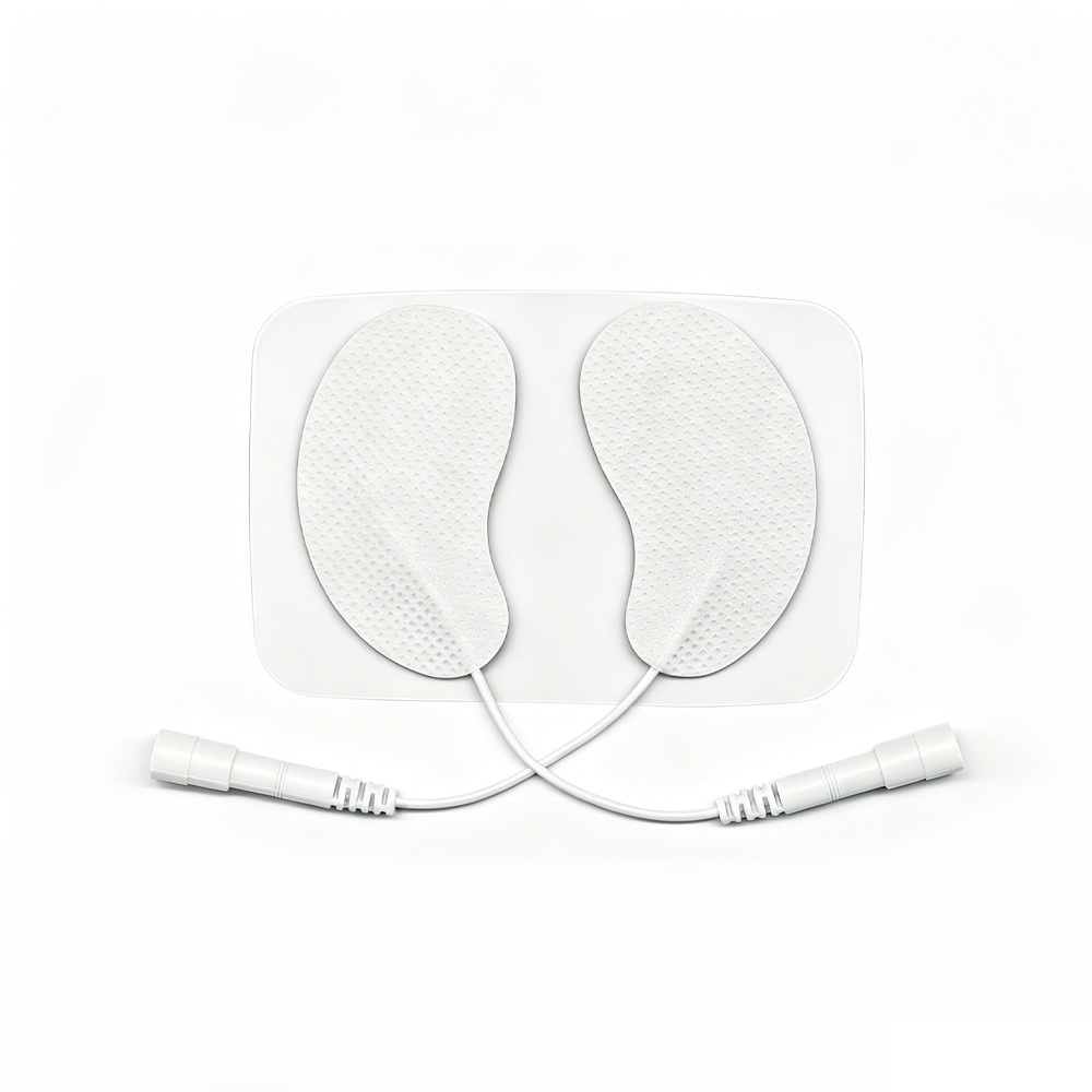 Crescent-Shaped TENS/EMS Electrode Pads
