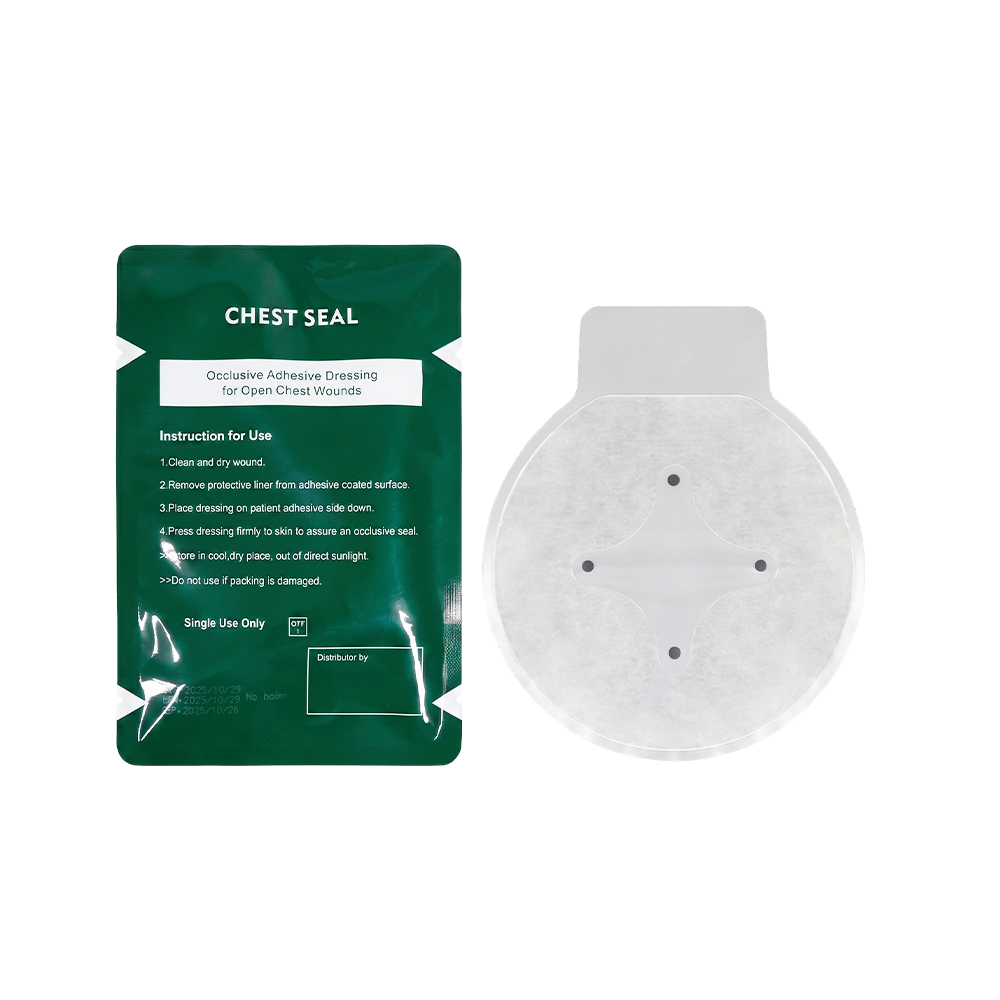 Chest Seal Occlusive Dressing (4-Hole)