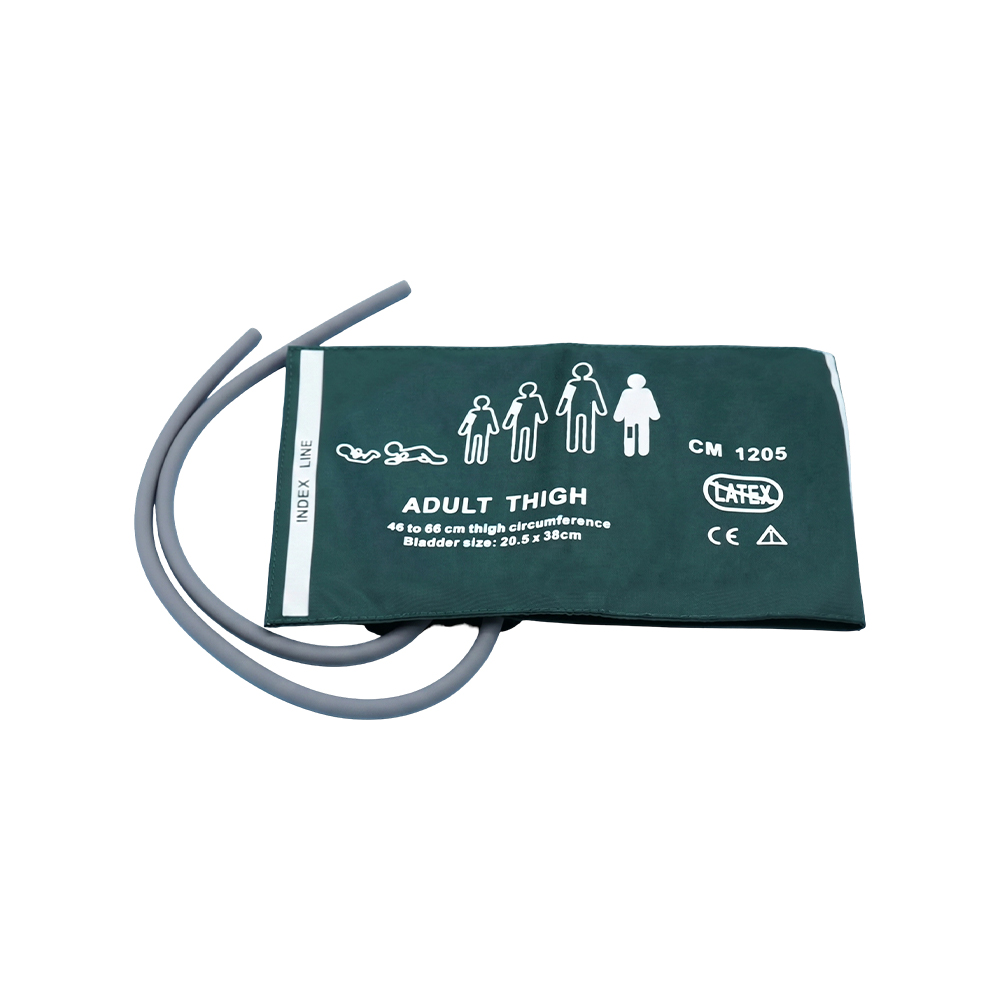 Adult Thigh Double Tube NIBP Blood Pressure Cuff Cross