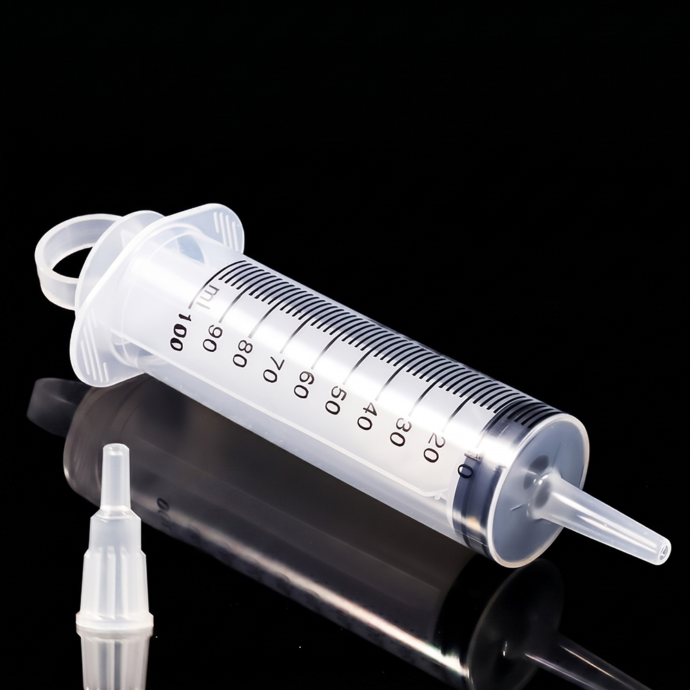 Ring Pull Feeding Syringe with Transfer Adapter